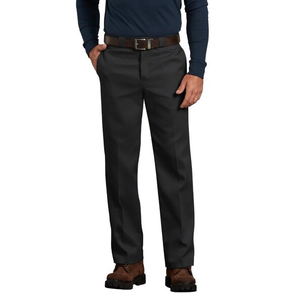 Dickies Men’s Flex 11874 Work Pant, Size 46x30, Straight-Leg, Black, Flex Fabric - Picture 1 of 3